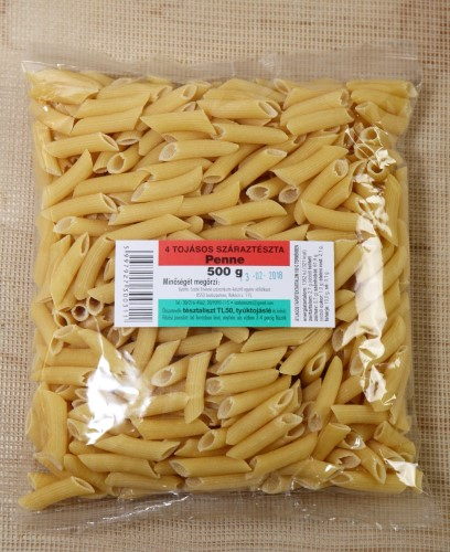 4 tojásos penne csomagolás