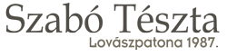Szabó Tészta, Lovászpatona